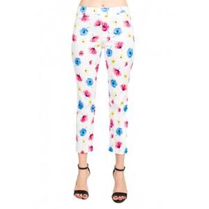 NEW PEACE OF CLOTH poppies flower pants in poppies